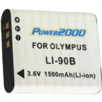 Power2000 Li-90B Replacement Battery for Olympus